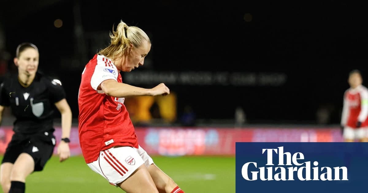 贝丝·米德早早破门 阿森纳锁定女子欧冠淘汰赛席位