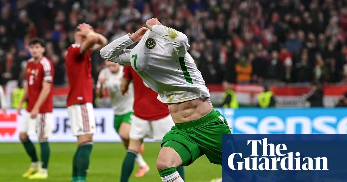 帕罗特帽子戏法绝杀爱尔兰晋级世界杯附加赛