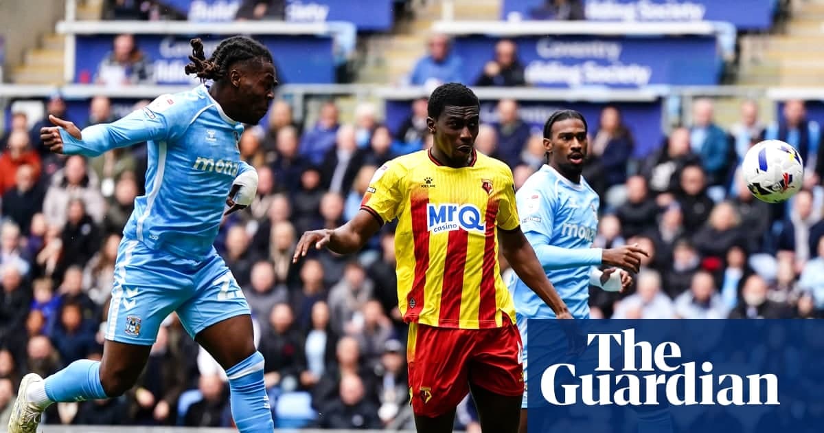 考文垂3-1沃特福德扩大领先至3分