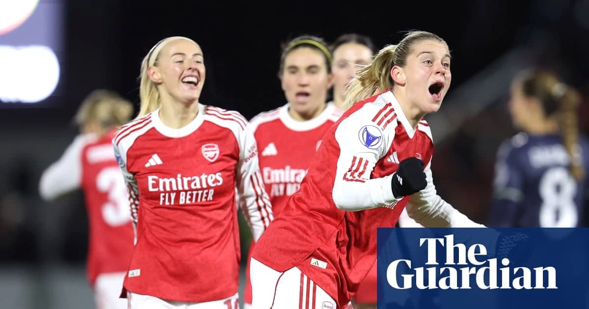 鲁索下半场双响助阿森纳2-1逆转皇马晋级女子欧冠