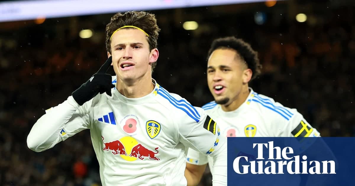 阿伦森与罗登早破门，利兹联2-1击败西汉姆联