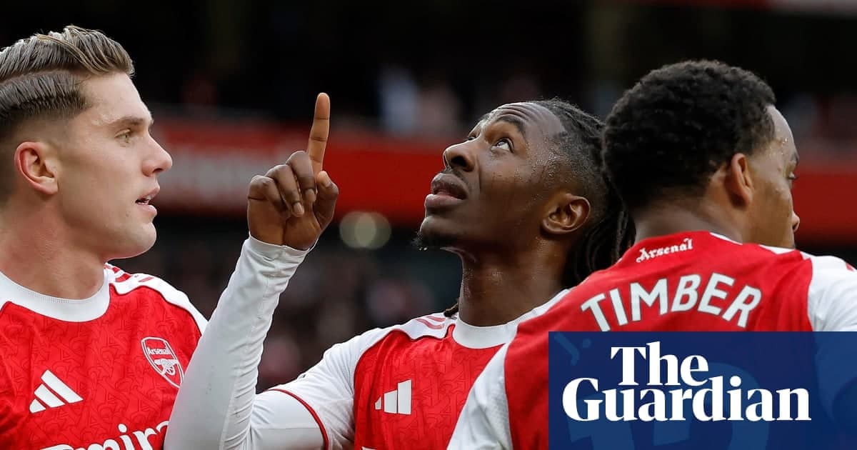 埃泽进球助阿森纳4分领先英超榜首