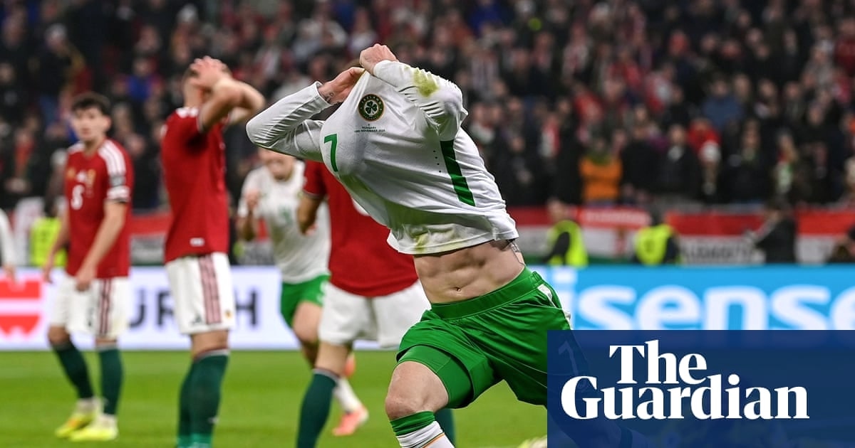 帕罗特帽子戏法绝杀爱尔兰晋级世界杯附加赛