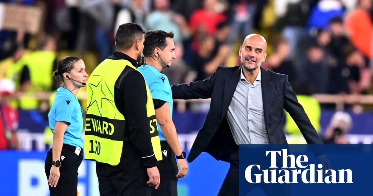 瓜迪奥拉就西班牙裁判言论引争议，曼城在摩纳哥2-2战平