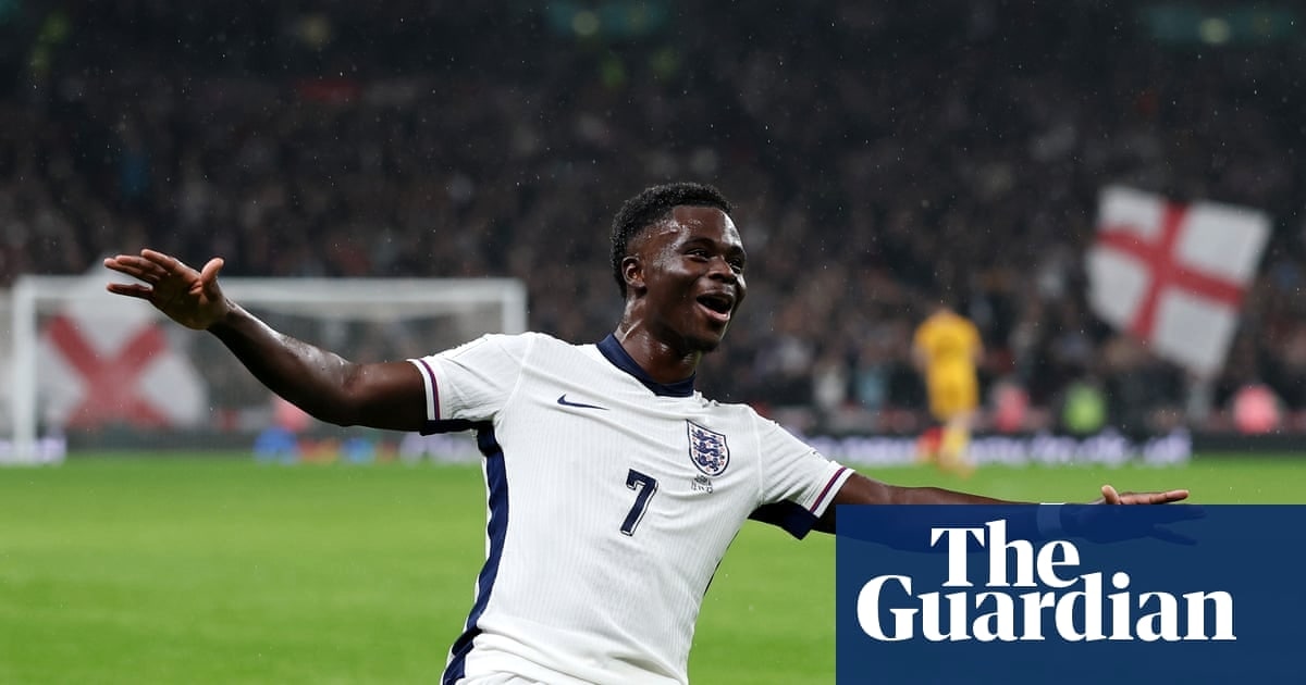 萨卡与埃泽破门，英格兰保持世界杯预选赛全胜纪录