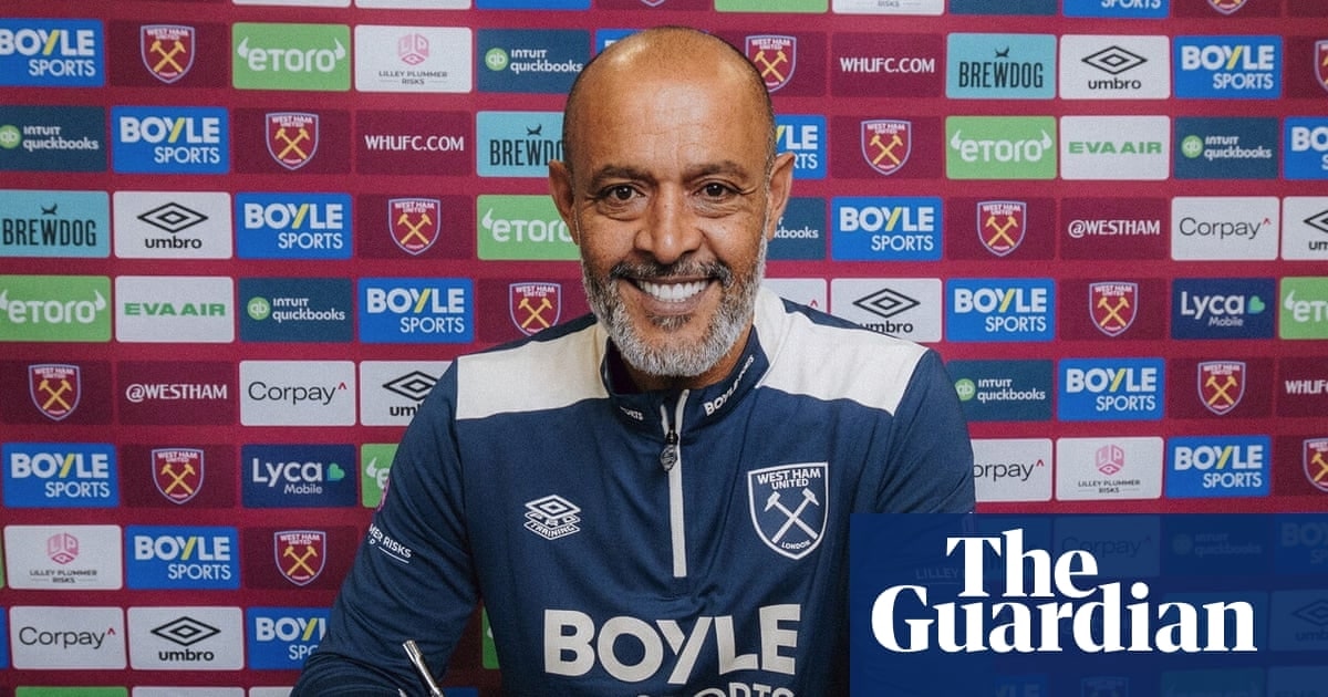 努诺出任西汉姆联主帅，波特下课后的快速接任